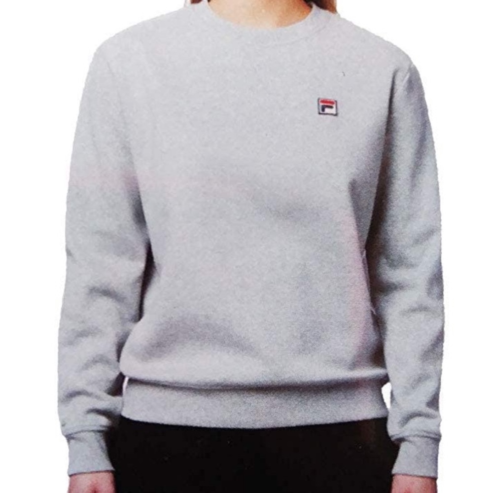 Gray FILA crew neck
